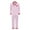 Light Pink, variant on Family Christmas Pajamas Satin Christmas Pajamas Holiday Long Sleeve Button down Sleepwear Family Christmas Outfits
