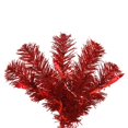 thumbnail image 4 of Vickerman Vickerman Arbre de Noël Artificiel Crayon Rouge 2 Pieds avec 35 Lumières LED Rouges, 4 of 4
