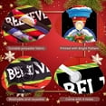 thumbnail image 4 of Black Locomotive Christmas Train Banner Golden Bells Holiday Display Red Bow Christmas Wreath Xmas Backdrop for Christmas Party Holiday Decoration Winter Event, 4 of 9
