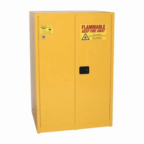 Eagle Mfg Flammable Liquid Safety Cabinet,Yellow 9010X