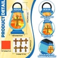 thumbnail image 2 of Juego de 24 juegos de letreros Craft Kit Chiisong Jesus Lights The Way, 2 of 6
