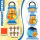 thumbnail image 2 of Kit de artesanía religiosa Chiisong Jesus Lights The Way, 24 juegos, 2 of 6