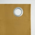 thumbnail image 5 of Sun Zero Nolan 1-Piece Energy Saving Blackout Grommet Curtain Panel, 40"X63", Gold, 5 of 10