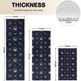 thumbnail image 4 of Dark Blue Sun Moon Rocket Pattern Kitchen Rugs Sets Of 3,Kitchen Runner Rugs Non Skid Washable,Decorative Kitchen Floor Mats for Kitchen,Sink,Laundry,17"x30"+ 17"x47" + 17"x59", 4 of 6
