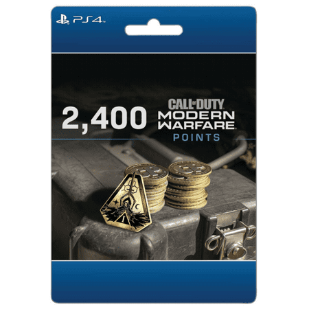 2,400 Call of Duty: Modern Warfare Points, Activision, PlayStation [Digital