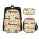 thumbnail image 1 of Balery Dachshund Dog And Flower Mochila Escolar 3 en 1 para Niños - Mochila Resistente con Lonchera Térmica y Estuche - Mochila Escolar para Niños y Niñas, 1 of 7