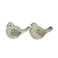 thumbnail image 6 of DecMode 8" Indoor Outdoor Bird Garden Sculpture (2 Pack), 6 of 8