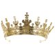 thumbnail image 1 of Tocado de corona de rey para hombre, corona de príncipe retro vintage, corona para la corte real, para bailes de graduación y celebraciones de cumpleaños., 1 of 7