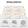 thumbnail image 3 of Vsdgher Summer Rabbit Dish Drying Mat Super Absorbent Drying Mat Large Dish Drying Mats for Kitchen Counter Kitchen Drying Mat 24" x 18", 3 of 7