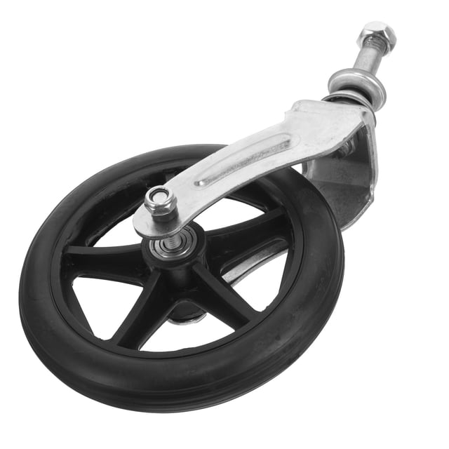 WASHWEPE 1 Set Drive Wheelchair Wheels with Enhanced Traction Rubber Material Assorted Color for Wheelchair Users