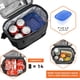 thumbnail image 4 of OPUX Fiambrera aislada para hombres y mujeres, bolsa de almuerzo para la escuela de trabajo, bolsa térmica suave a prueba de fugas para adultos, lonchera grande para niños y niñas, bolsa de comida par, 4 of 5