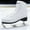 White, variant on JZY Lace-Up Classic Ice Skates for Family Fun,Figure Ice Skates for Women Men & Teen,Indoor and Outdoor Use