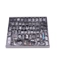 thumbnail image 4 of Multifuncional prensatelas juego de piezas de unión de bordes dobladillo enrollado prensatelas prensatelas Kit de accesorios para máquina de coser 62 Piezas Vogacara HA1195-00B, 4 of 6