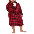 thumbnail image 3 of Pyjamas de Noël Assortis pour la Famille Ensemble de Nuit à Carreaux Rouges pour Hommes Femmes Enfants 6-7 Ans, 3 of 6