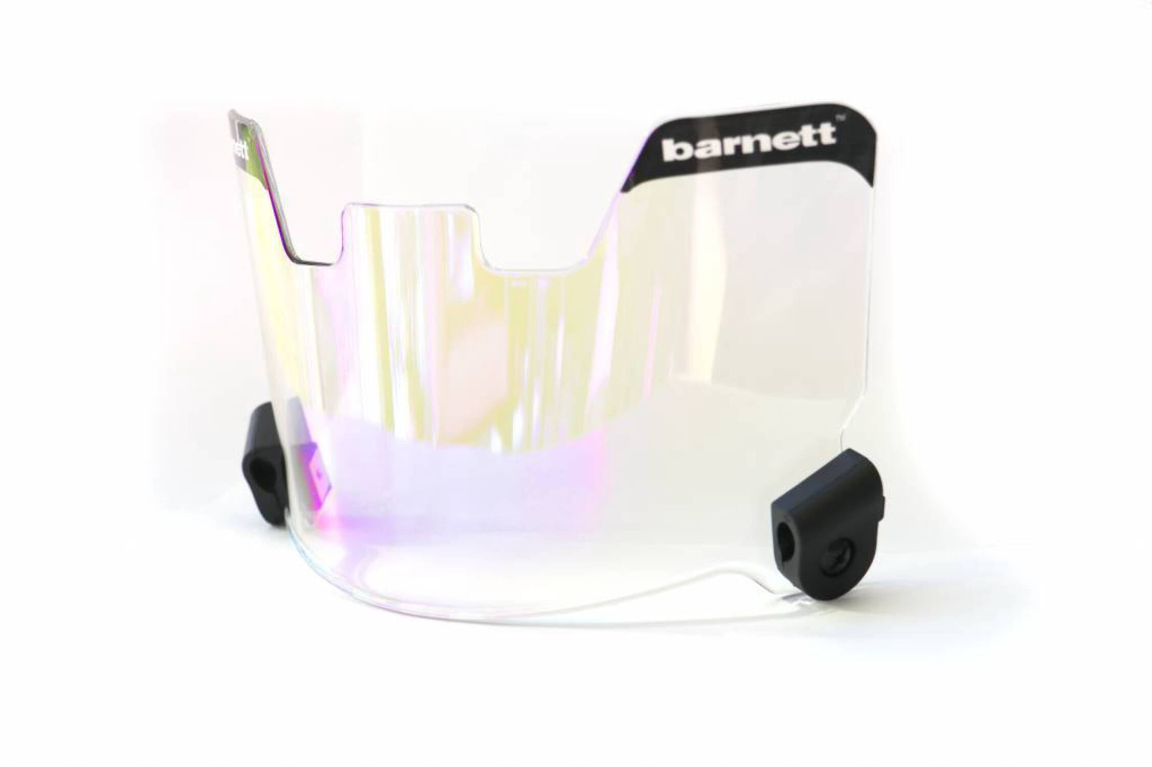 Barnett Football Eyeshield and Visor, Revo Blue, Eyes-Shield