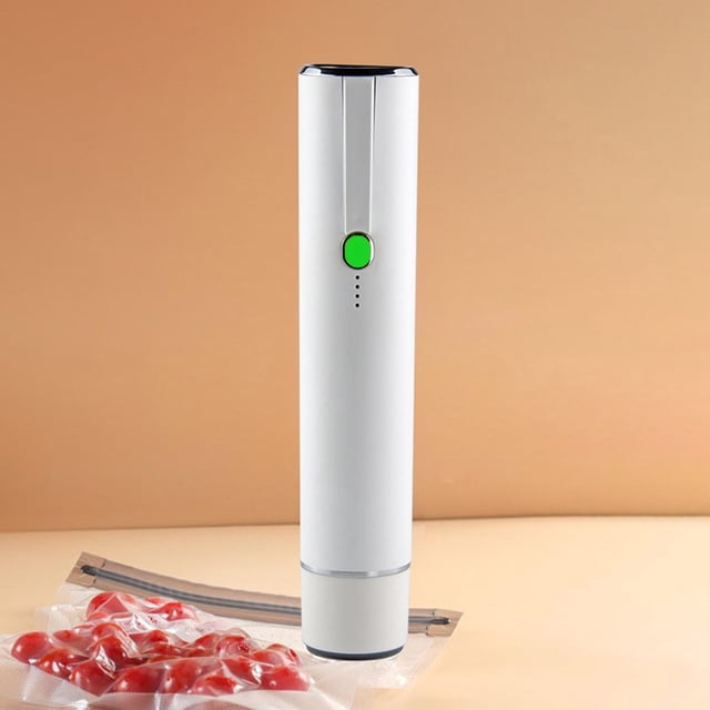 BotaniNest Household Handheld Mini Vacuum Sealer Food Preservation Compression Vacuum Sealer Portable Storage Vacuum Machine