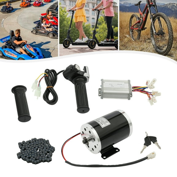 1000W Brushed DC Motor 48V, 264.55lbs Load Motor for Modified Bikes Go-Karts Off-Road Vehicles : Sports & Outdoors