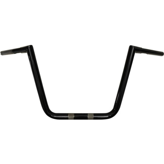LA Choppers LA-7362-13B 1-1/4in. Hefty Twin Peaks Handlebar - 13in. - Black