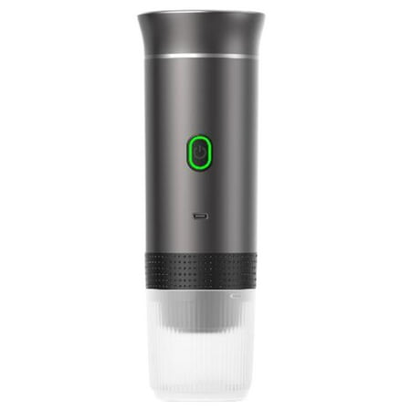 

Portable Espresso Machine 3 In 1 Portable Coffee Maker Mini Electric Espresso Maker 4-6 min Self-Heating 53 Times for One Charge Small Large Capsules Ground Coffee for Camping Travel Office Home