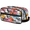 Multicolor 1, variant on Sugar Skeleton Travel Makeup Bag, Waterproof Day of the Dead Skulls Toiletry Organizer, Portable Cosmetic Pouch for Daily Use
