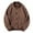 Coffee#A, variant on Mens Winter Fleece Coats Thicken Warm Jackets Casual Loose Long Sleeve Button Down Coat with Pockets 2025,Coffee,XXXXL