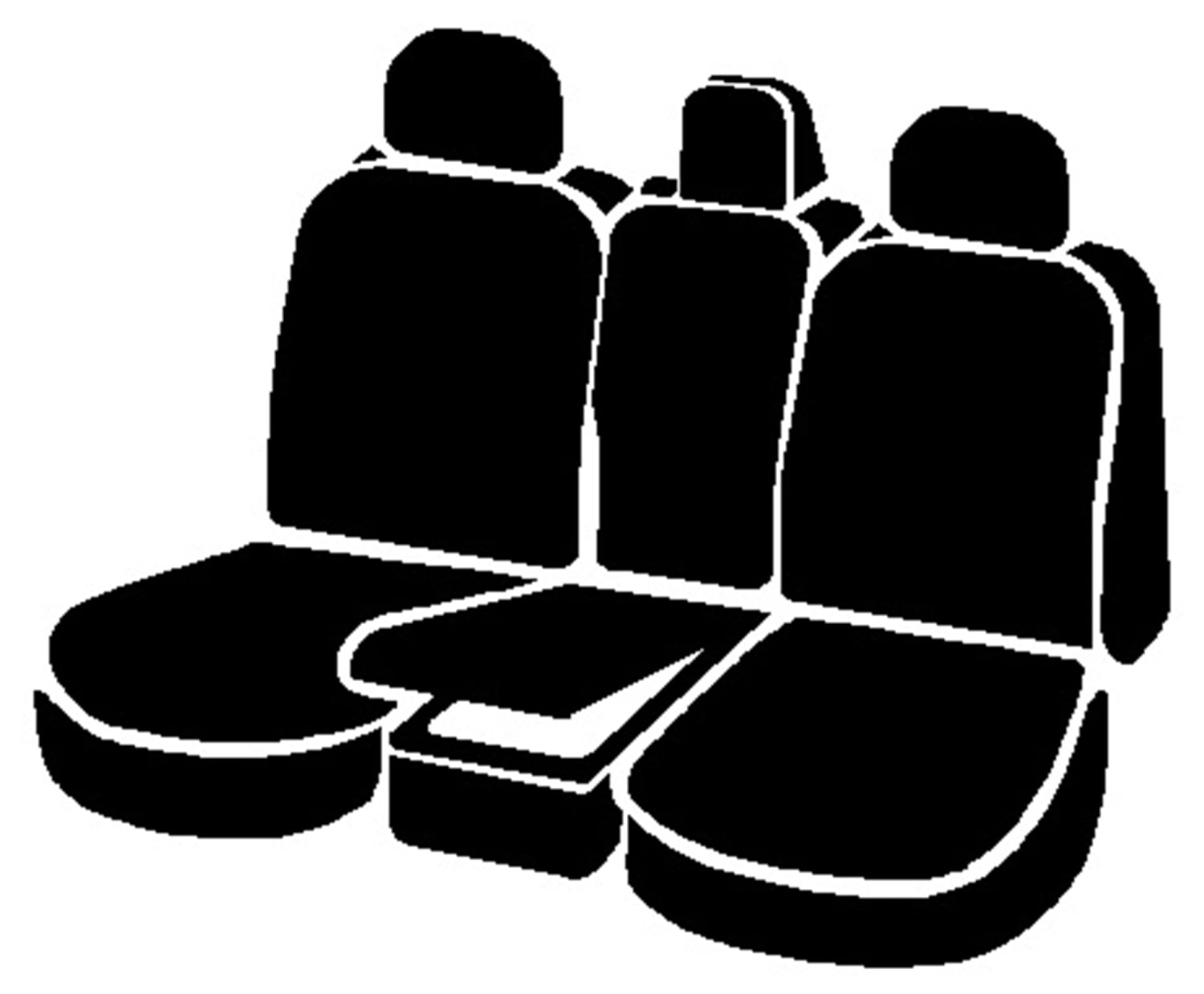 Gray Fia SP87-19 Gray Custom Fit Front Seat Cover Split Seat 40//20//40 Poly-Cotton,