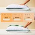 thumbnail image 6 of Marlow Adjustable Memory Foam Bed Pillow by Brooklinen - Neck and Back Support For Side, Back and Stomach Sleepers - King Size, 6 of 13