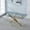 Gold, variant on 63" Rectangular Clear Tempered Glass Dining Table for 4-6 People, Modern Kitchen Table with X-Shaped Metal Base, Dining Table for Dining Room, Living Room