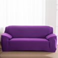 thumbnail image 6 of NewHome Sofa Cover Printed Stretch Sofa Furniture Cover Soft Sofa Slipcover Purple 2S, 6 of 7