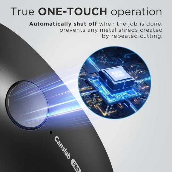 Ultrablade PRO Auto Stop USB Rechargeable Can Opener for Kitchen for Seniors with Arthritis, Long Battery Life, Handfree One Touch, Side Cut for Smooth Edge, Wall Mounted Small Size, Brown