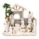 thumbnail image 2 of Conjunto de figuras del Nacimiento, figuras religiosas de Jesús, colección de adornos, decoración de mesa, familiares en miniatura para oficina., 2 of 8