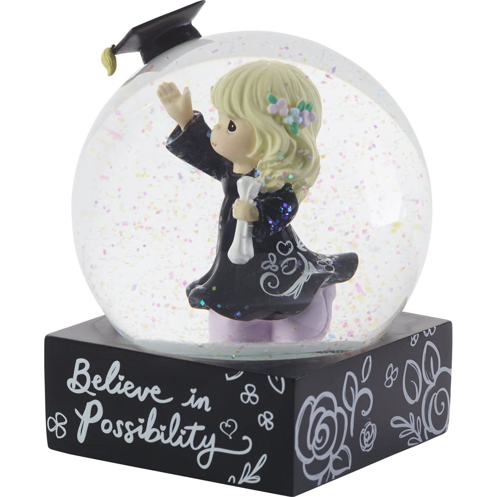 Precious Moments 193105 Believe In Possibility Graduation Girl Snow