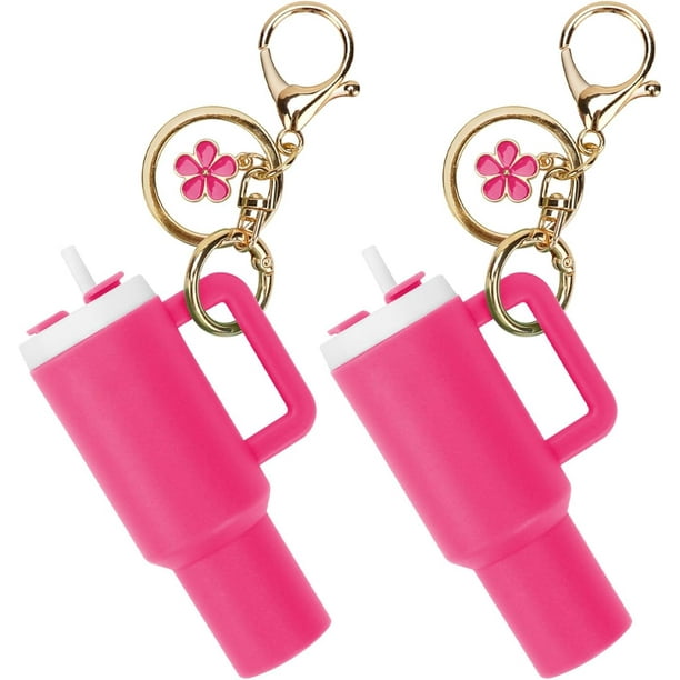 Mini Tumbler Keychain for Stanley,2 PCS Mini Cup Keychain Stanley