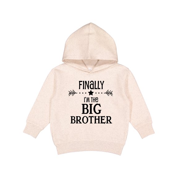 Inktastic Finally I'm the Big Brother Toddler Hoodie