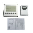 thumbnail image 1 of 5.12x5.12x0.79in ABS Weather Station Alarm Clock,  Weather Station, For Weather Laboratory Port Environment, 1 of 8