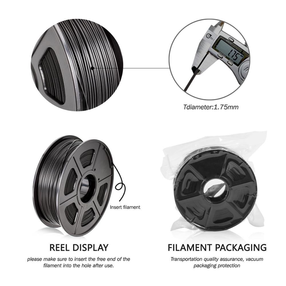 3D Printer Filament Pla 1kg for 3D Printing 1.75mm 3D Printer