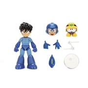 Mega Man Wave 3 Mega Man Action Figure with Neo Metal Figure  1:12 Deluxe Scale  6" Tall, Fully Articulated, Collector Packaging