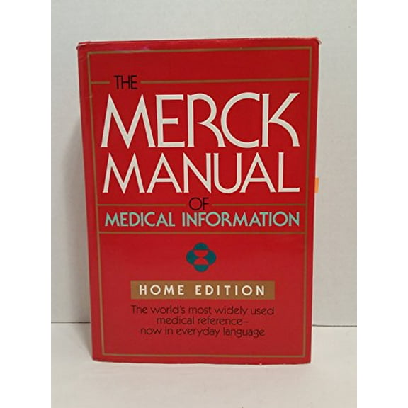 Pre-Owned The Merck Manual of Medical Information: Home Edition (Hardcover) 0911910875 9780911910872