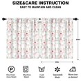 thumbnail image 2 of Blackout Kids Curtains,Floral Princess Unicorn Pattern Childrens Insulated Curtains Set Of 2,Bedroom Essentials,Toddler Room Decor 52"x63", 2 of 5
