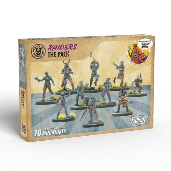 Modiphius Raiders Fallout Wasteland Warfare Game Replacement Part, 10-Pack