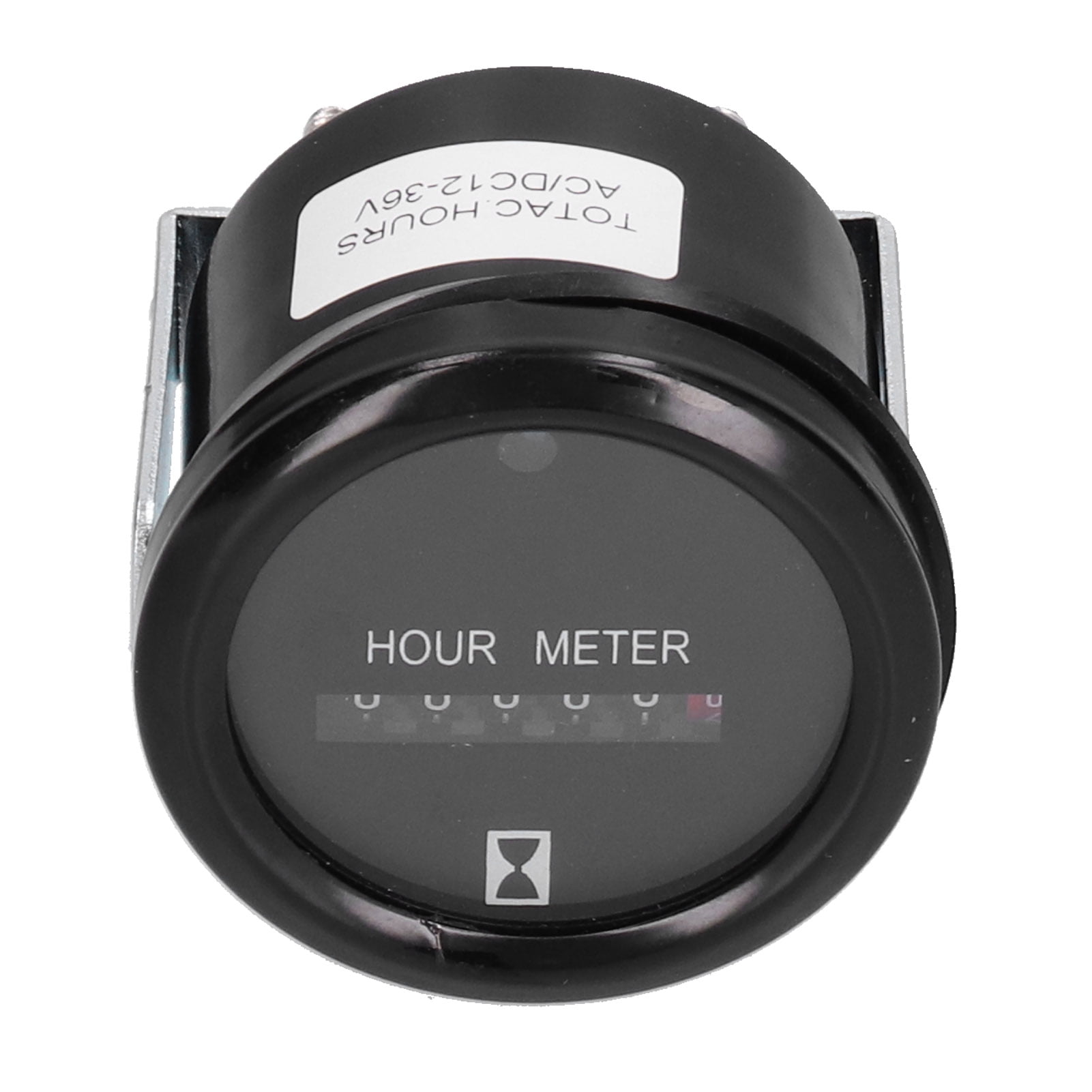 Ymiko Quartz Hour Meter 12‑36V Waterproof Professional Mechanical Timer With Indicator Light