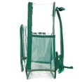 thumbnail image 2 of K-Cliffs Unisex Heavy Duty Clear Backpack with Green Trim, 2 of 11