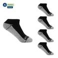 thumbnail image 3 of Tin Fruit Of The Loom para Niño, Afelpado Bajo Negro 5 Pares Talla M, 3 of 4