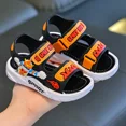 thumbnail image 2 of Sandalias de moda para niños al aire libre, cinta mágica antideslizante para niños y niñas de 1 a 12 años, Material inferior de PVC, cómodo verano, 2 of 5