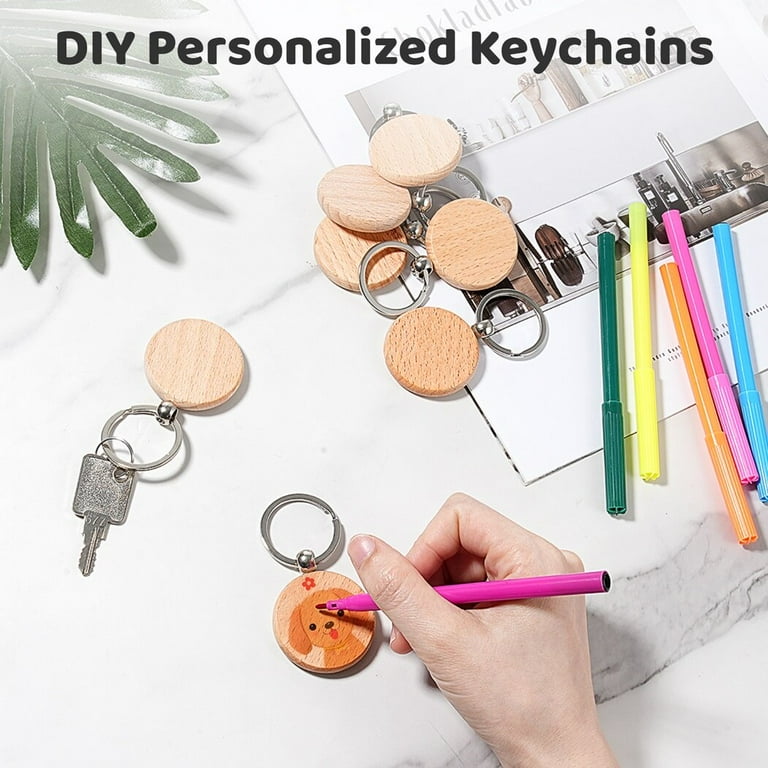 Wooden keyring shop blanks