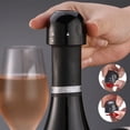 thumbnail image 2 of ABS Sealed Champagne Stopper Leak-proof Sealing Bottle Cap Keep Fresh Stopper Kitchen Bar, 2 of 6