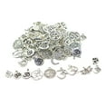 thumbnail image 2 of 100 piezas de de aleación de plata, surtido de joyería, colgantes, de plata , collar, abalorio hecho , bricolaje,, 2 of 6