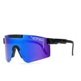 thumbnail image 1 of Big Frame Riding Sunglasses Colorful Full-faced True Film Polarized Su, 1 of 3