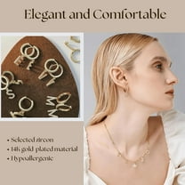 Surgical Steel Earrings Sets For Ltiple Piercing Lightweight Small H Ie Hoop Earrings Cz Stud Earrings For Women Trendy Cartilage Hypoallergenic[o85]