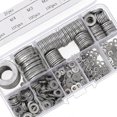 thumbnail image 4 of 580pcs Flat Washers M2-M12 Stainless Steel A2 Washers Assortment Set, 4 of 5